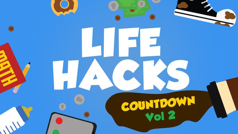 Life Hacks Countdown Video Vol 2